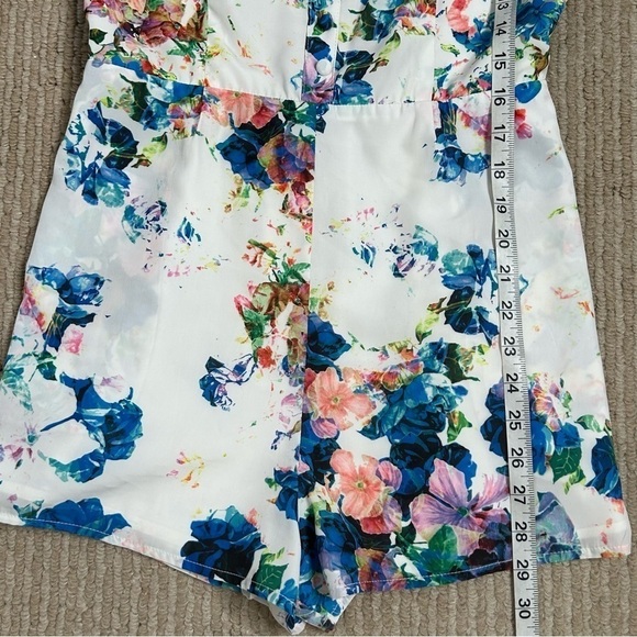 Lovers + Friends Escape Romper in Blue Floral - Picture 16 of 16